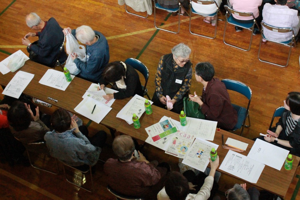 Iog 東京大学高齢社会総合研究機構 柏市豊四季台団地フィールド演習 一人暮らし高齢者対象 懇談と昼食会 リポート